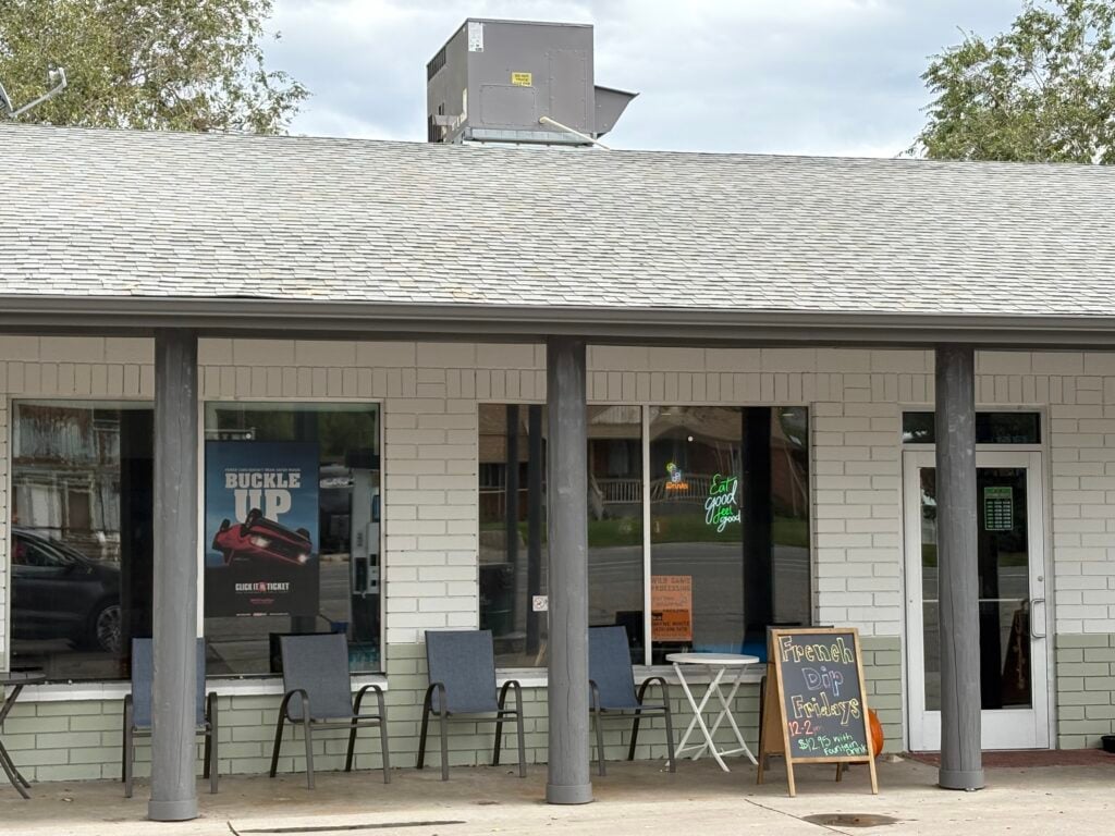 front of flying u store